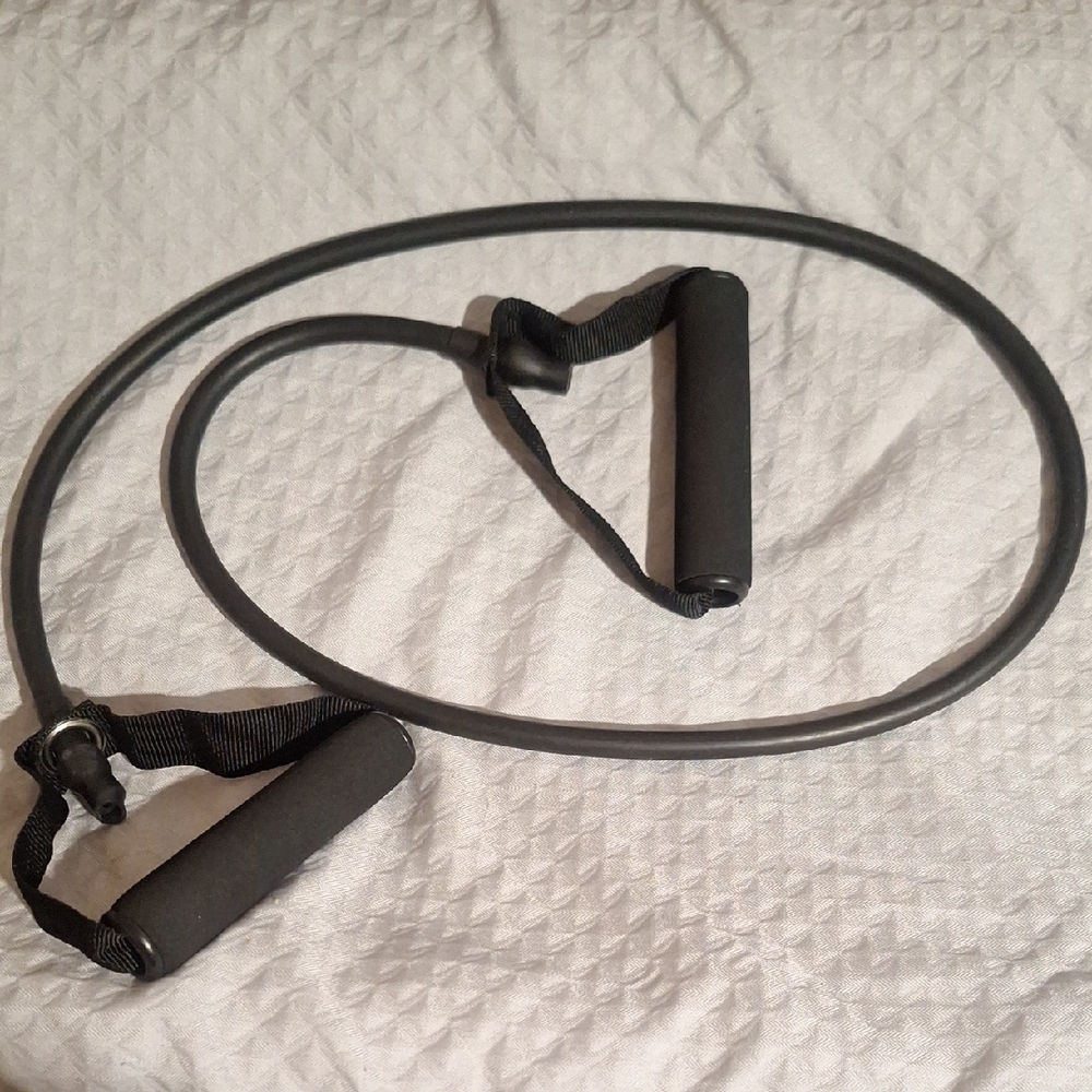 Black Fitness Resistance Band - Picture 2 of 2